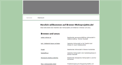 Desktop Screenshot of bremer-wohnprojekte.de